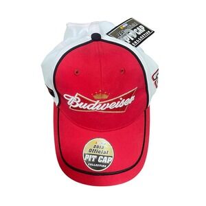 NASCAR Budweiser Pit Cap New RCR #29 Kevin Harvick Racing Hat NWT‎
